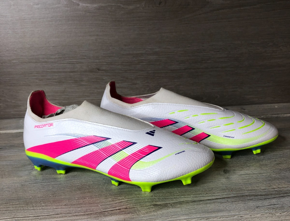 Adidas Predator League Laceless Size 9.5 FG New Firm/Multi Ground Boots ID3861